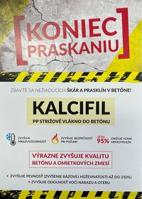 Vlákno do betónu KALCIFIL - 2