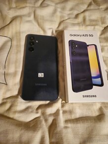 Samsung A25 dual.sim tmavo modrý nalepene ochranne 4s sklo o - 2