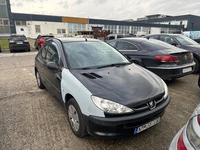 Peugeot 206 1.1 benzín 44kw - 2