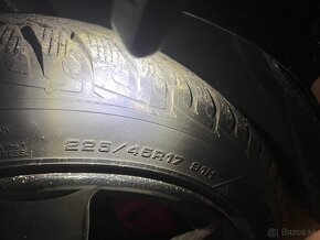 5x120 R17 zimná sada kolies - 2