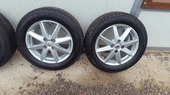 Sada elektrónov Suzuki 5Jx15 s pneu Semperit 175/65 R15 84T - 2