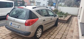 Predám Peugeot 207 SW 1,4 benzín 54 kW - 2