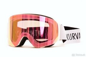 Profi, Nové, Lyžiarske a snowbordové okuliare CECE pink - 2