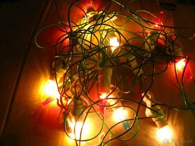 vianočné osvetlenie na stromček, elektrické svičky - 2