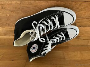 Converse All star kotnikové čierne tenisky 46,5/super stav - 2