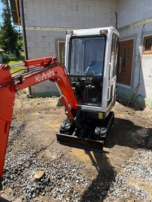 Predam minibager kubota kx36-2 - 2