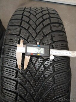 215/60 R 17 zimné BRIDGESTONE. - 2