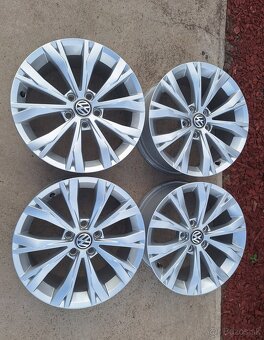 Disky VW Tiguan 5x112 r17 +senzory tlaku Top Stav - 2