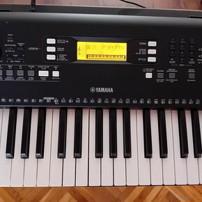 Predám YAMAHA PSR E363 - keyboard s dynamikou - 2