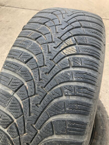 Predám plechové disky PSA R16 + zimné pneumatiky 205/60 R16 - 2