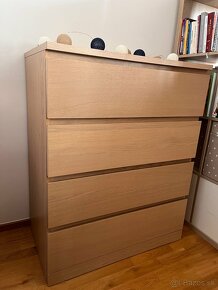 rezervované - 2x komoda ikea malm - 2