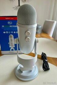 Mikrofón Blue Yeti USB Whiteout - 2