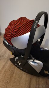 Vajíčko Cybex Cloud Z i-Size Rebellious so základňou vaj - 2