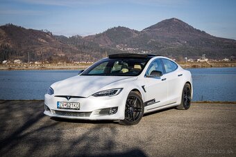 Tesla S 90d AWD, Free supercharger, Autopilot, panoráma, DPH - 2