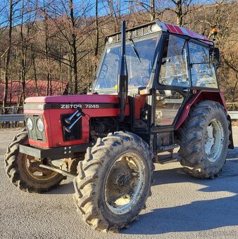 Predam traktor zetor 7245 s TP,ŠPZ - 2