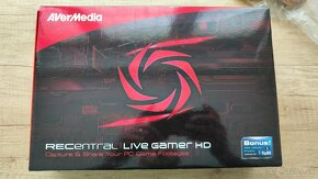 Avermedia Live Gamer HD C985 - streaming a záznam - 2
