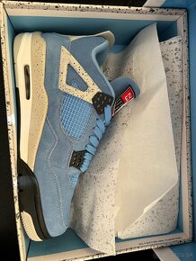 Jordan 4 frozen moments,unc blue - 2