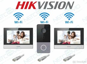 Videovrátnik HIKVISION DS-KIS603-P(C)+DS-KH6320-WTE1 - 2