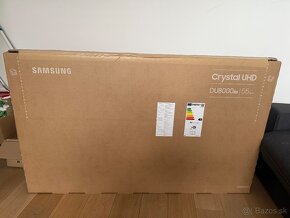 Predám nový  Samsung 55" 4K LED UHD Smart TV - 2