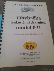 Ohýbačka trubek - 2