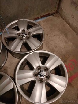 4ks alu disky orig Škoda 5x112 r17 - 2