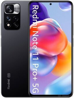 Xiaomi Redmi Note 11 Pro+ 5G 6/128 GB - šedý 120W nabíjanie - 2