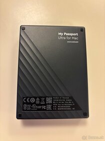 Externý disk WD MY PASSPORT HDD ULTRA 5TB USB-C/USB 3.0 - 2