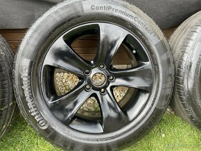 MOON Schwarz Orig.skoda Alu Disky 5x112 ET45 215 60 16 letné - 2