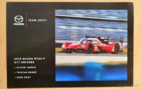 Rene Rast originální autogram Mazda Team Joest - 2