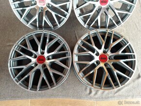 Alu disky R18 5x112 Et45 8J MAM RS4 Seat Audi Vw Škoda - 2