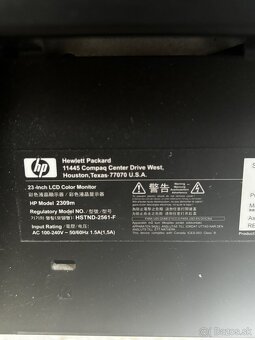 Monitor HP2309 - 2