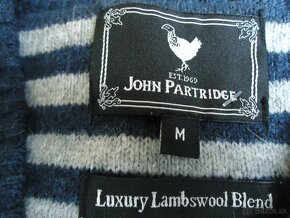 Vlnený sveter John Partridge (anglicko), vel. M - 2