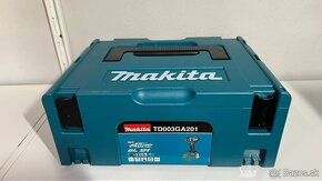 Makita AKU rázový skrutkovač TD003GA201 - 2