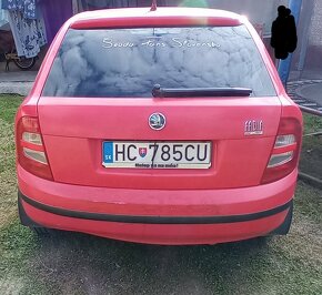 Predám škoda Fabia 1.4MPI R.V.2002 44kw - 2