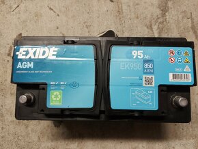 Autobateria 95Ah 850A AGM START&STOP exide - 2