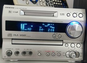 ONKYO FR-N9X + SONY MZ-NH600 + MAGNAT Supreme 202 - 2