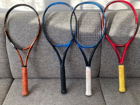 Tenisová raketa Yonex Ezone98, Vcore 98, Prince Tour Pro 100 - 2