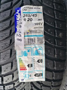 Zimné pneu=255/45 R20=MICHELIN=2ks=NOVÉ - 2