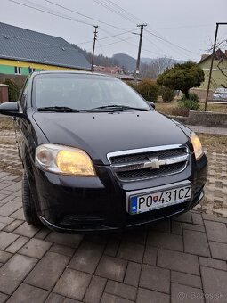 Chevrolet Aveo 1.4 benzin 69kw 2008 prvý majiteľ - 2