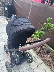 Cybex Priam Rose gold podvozok +Seat pack black - 2