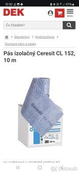 Ceresit izolácia a izolačný pás - 2