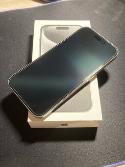 iPhone 15 PRO 128GB White Titanium - 91% BATERIA - ZÁRUKA - 2