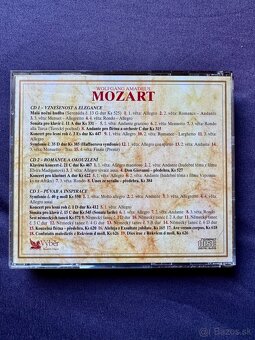 3CD Klasická hudba Wolfgang Amadeus Mozart nepoužívané - 2