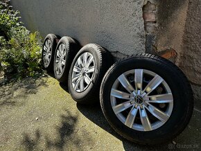 Zimné pneu na diskoch Volkswagen Tiguan 5x112 215/65R17 - 2