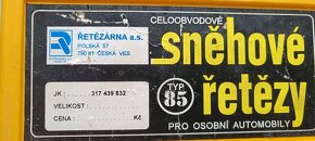 Snehove retaze TYP 85 (R12 - R16) - 2