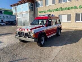 NISSAN PATROL GR 2,9D WAGON - Sanitka  , požiarnicke auto - 2