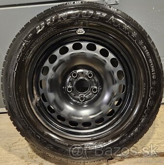 Orig.zimná sada VW - 5x112 r16 + DUNLOP 215/60 r16 95H - 2