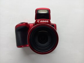 Canon PowerShot SX400 IS Red Červený Stav Nového Komplet - 2
