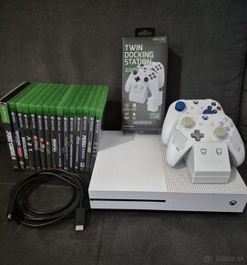 Xbox One S 500 GB +15 hier - 2