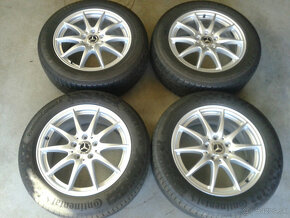 Letne ALU 5x112 R17 7,5J ET53 Original MERCEDES - 2